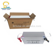 120AH 150AH 200AH precio especial antirrobo tornillo caja de batería solar de plomo ácido de gel resistente al agua